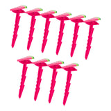 Maxbell 10Pcs Beach Towel Clips Picnic Mat Clips for Poolside Lounging Travel Pink