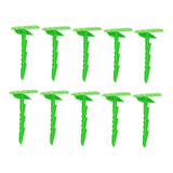 Maxbell 10Pcs Beach Towel Clips Picnic Mat Clips for Poolside Lounging Travel Green