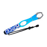 Maxbell Fish Lip Gripper Built in Scale Maximum 39lb Portable with Strap Fish Scales Blue