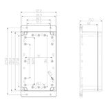 Maxbell Junction Box Universal for Electronic Project Portable Sturdy Electrical Box