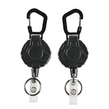 Maxbell Retractable Keychain Badge Reel Clip Keychain for Daily Use Picnic Men Women