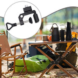 Maxbell Desktop Bracket C Clamp Portable Accessory Aluminum Alloy Compact Desk Clamp