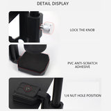 Maxbell Desktop Bracket C Clamp Portable Accessory Aluminum Alloy Compact Desk Clamp