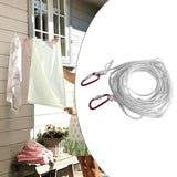 Maxbell Windproof Clothesline Nylon Rope Drying Rope for Backyard Dormitory Vacation 300cm