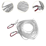 Maxbell Windproof Clothesline Nylon Rope Drying Rope for Backyard Dormitory Vacation 600cm