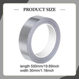 Maxbell Fiberglass Aluminum Foil Tape 5M Heat Shield Tape for Metal Repair Auto Pipe 3cm Width