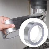 Maxbell Fiberglass Aluminum Foil Tape 5M Heat Shield Tape for Metal Repair Auto Pipe 3cm Width