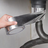 Maxbell Fiberglass Aluminum Foil Tape 5M Heat Shield Tape for Metal Repair Auto Pipe 3cm Width
