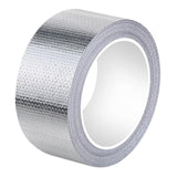 Maxbell Fiberglass Aluminum Foil Tape 5M Heat Shield Tape for Metal Repair Auto Pipe 5cm Width