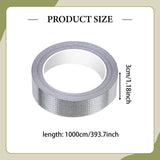 Maxbell Fiberglass Aluminum Foil Tape Fireproof Duct Tape for Auto Vent Metal Repair 3cm Width
