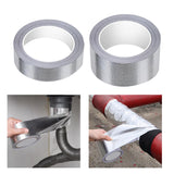 Maxbell Fiberglass Aluminum Foil Tape Fireproof Duct Tape for Auto Vent Metal Repair 3cm Width