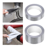 Maxbell Fiberglass Aluminum Foil Tape Fireproof Duct Tape for Auto Vent Metal Repair 3cm Width