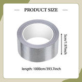 Maxbell Fiberglass Aluminum Foil Tape Fireproof Duct Tape for Auto Vent Metal Repair 5cm Width
