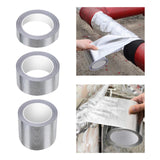 Maxbell Fiberglass Aluminum Foil Tape 20M Sealing and Patching for Auto Metal Repair 3cm Width