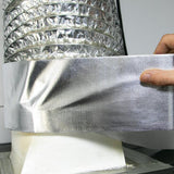 Maxbell Fiberglass Aluminum Foil Tape 20M Sealing and Patching for Auto Metal Repair 10cm Width