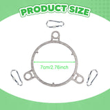 Maxbell Chimney Pipe Bracket Household Accessory Heat Resistant Sturdy for Stability 70mm