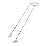 Maxbell Extended Roof Bracket Kit Fireplace Holder Sturdy Parts Chimney Roof Bracket