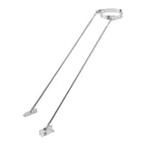 Maxbell Extended Roof Bracket Kit Fireplace Holder Sturdy Parts Chimney Roof Bracket