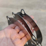 Maxbell Chimney Pipe Bracket Ring Portable Fixing Tool Outdoor Camping for Wind Rope 6cm