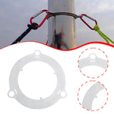 Maxbell Chimney Pipe Bracket Ring Portable Fixing Tool Outdoor Camping for Wind Rope 7cm