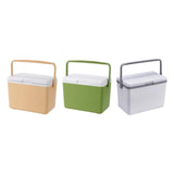 Maxbell Insulated Cooler Box 3L Carrier Thermal for Indoor Outdoor Household Fishing yellow