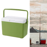 Maxbell Insulated Cooler Box 3L Carrier Thermal for Indoor Outdoor Household Fishing green