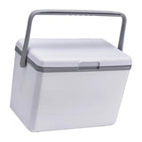 Maxbell Insulated Cooler Box 3L Carrier Thermal for Indoor Outdoor Household Fishing white