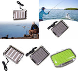 Maxbell Waterproof Fly Box for Bass Trout Fly Fishing Box