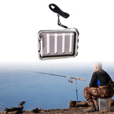 Maxbell Waterproof Fly Box for Bass Trout Fly Fishing Box