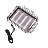 Maxbell Waterproof Fly Box for Bass Trout Fly Fishing Box