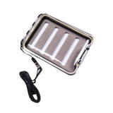 Maxbell Waterproof Fly Box for Bass Trout Fly Fishing Box