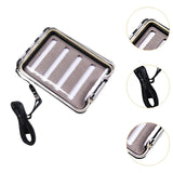 Maxbell Waterproof Fly Box for Bass Trout Fly Fishing Box