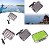 Maxbell Waterproof Fly Box for Bass Trout Fly Fishing Box