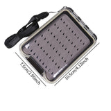 Maxbell Waterproof Fly Box for Bass Trout Fly Fishing Box