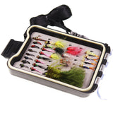 Maxbell Waterproof Fly Box for Bass Trout Fly Fishing Box