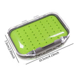 Maxbell Waterproof Fly Box for Bass Trout Fly Fishing Box