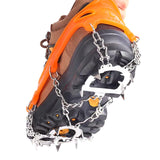 Maxbell Winter Shoe Crampons Gift Portable Shoe Grips for Ice Fishing