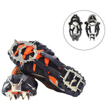 Maxbell Winter Shoe Crampons Gift Portable Shoe Grips for Ice Fishing
