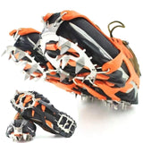 Maxbell Winter Shoe Crampons Gift Portable Shoe Grips for Ice Fishing
