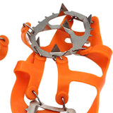 Maxbell Winter Shoe Crampons Gift Portable Shoe Grips for Ice Fishing
