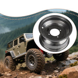 Maxbell Wheel Rim for Tough Terrains Replacement Part Lightweight Steel with 4 Holes Front