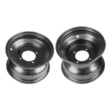 Maxbell Wheel Rim for Tough Terrains Replacement Part Lightweight Steel with 4 Holes Front