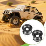 Maxbell Wheel Rim for Tough Terrains Replacement Part Lightweight Steel with 4 Holes Front