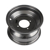 Maxbell Wheel Rim for Tough Terrains Replacement Part Lightweight Steel with 4 Holes Front