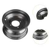 Maxbell Wheel Rim for Tough Terrains Replacement Part Lightweight Steel with 4 Holes Front