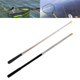 Maxbell Retractable Landing Net Rod Non Slip Handle Tool Telescopic Fishing Net Pole 25cm to 68cm