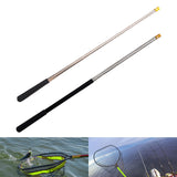 Maxbell Retractable Landing Net Rod Non Slip Handle Tool Telescopic Fishing Net Pole 25cm to 68cm