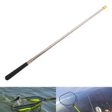 Maxbell Retractable Landing Net Rod Non Slip Handle Tool Telescopic Fishing Net Pole 25cm to 68cm