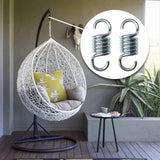 Maxbell 2 Pieces Swing Spring Decor Versatile Accessories for Patio Boxing Bag Porch No Anti Noise Mat