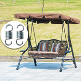 Maxbell 2 Pieces Swing Spring Decor Versatile Accessories for Patio Boxing Bag Porch No Anti Noise Mat